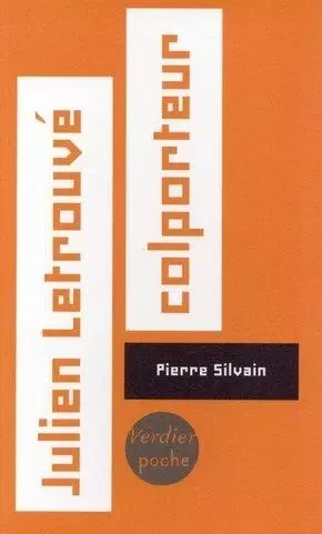 Julien Letrouvé, colporteur - Pierre Silvain - VERDIER