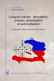 Langues créoles : description, analyse, didactisation et automatisation