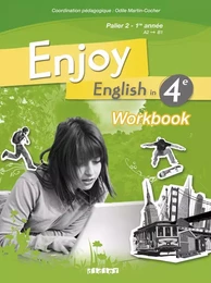 Enjoy English 4e - Workbook - version papier