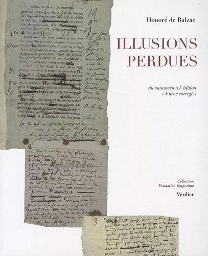 Illusions perdues - Honoré de Balzac - VERDIER