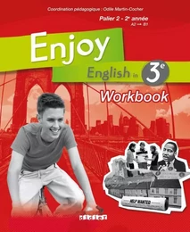 Enjoy English 3e - Workbook - version papier