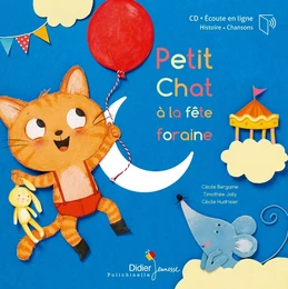 Petit Chat à la fête foraine - livre-CD