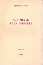 C. F. Meyer et la nouvelle