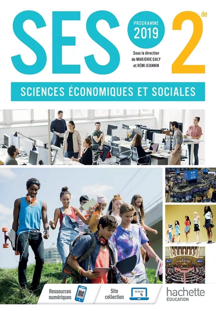 SES 2nde - Livre Élève - Ed. 2019 -  - HACHETTE EDUC