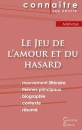 Fiche de lecture Le Jeu de l'amour et du hasard de Marivaux (Analyse littéraire de référence et résumé complet)