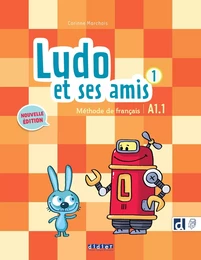 Ludo et ses amis 1 - Niv. A1.1 - Livre + didierfle.app