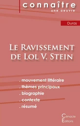 Fiche de lecture Le Ravissement de Lol V. Stein de Marguerite Duras (Analyse littéraire de référence et résumé complet)