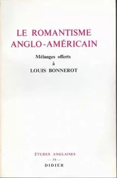 Le Romantisme anglo-américain