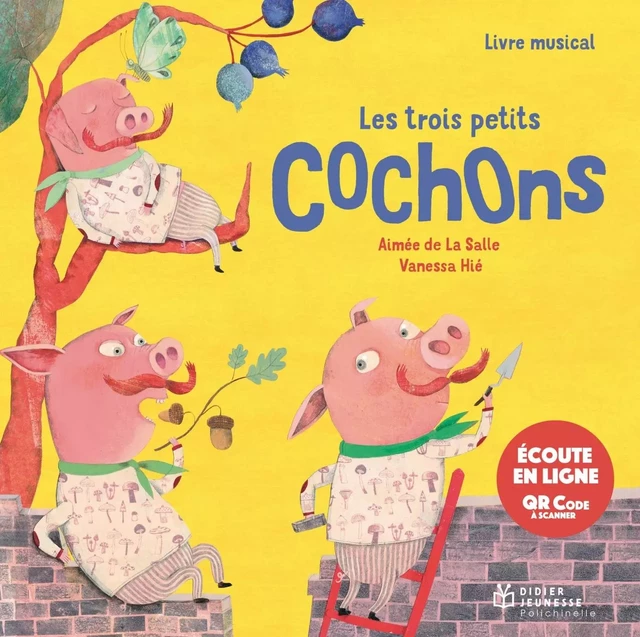 Les trois petits cochons - écoute en ligne -  - DIDIER JEUNESSE