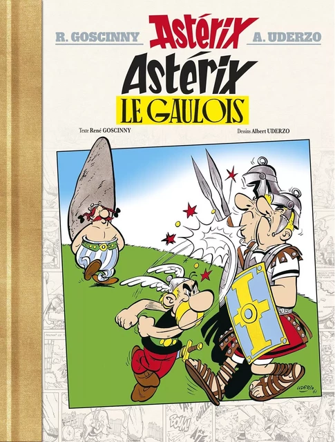 Astérix - Astérix le Gaulois n°1 - Édition luxe - 65 ans d'Astérix - René GOSCINNY, Albert Uderzo - HACHETTE