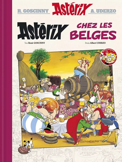 Astérix chez les Belges n°24 - édition luxe - 65 ans Astérix - René GOSCINNY, Albert Uderzo - HACHETTE