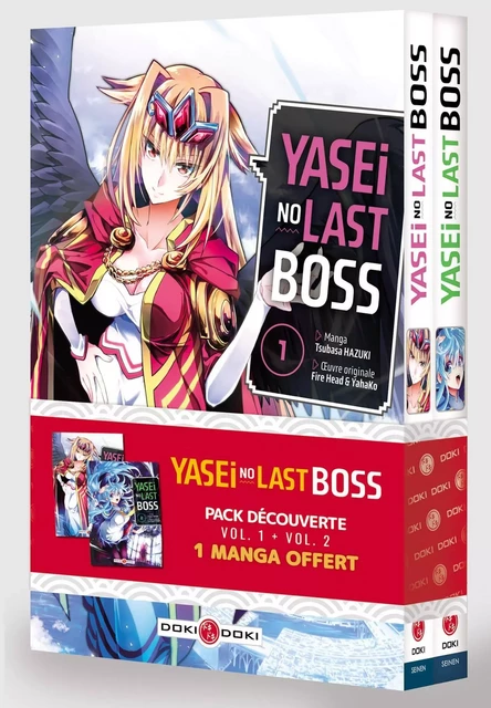 Yasei no Last Boss - Pack promo vol. 01 et 02 - édition limitée -  - BAMBOO