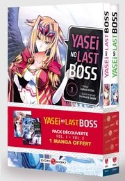 Yasei no Last Boss - Pack promo vol. 01 et 02 - édition limitée