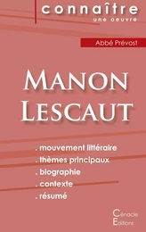 Fiche de lecture Manon Lescaut de l'Abbé Prévost (Analyse littéraire de référence et résumé complet)