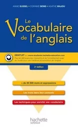 Le vocabulaire de l'anglais