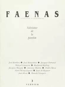 Faenas 3 -  Collectif - VERDIER