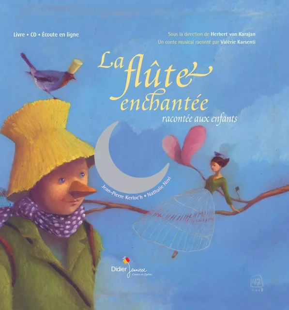 La flûte enchantée racontée aux enfants - édition 2019 - Jean-Pierre Kerloc'h - DIDIER JEUNESSE