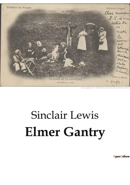 Elmer Gantry - Sinclair Lewis - CULTUREA