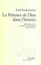 La présence de Dieu dans l'histoire