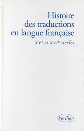 Histoire des traductions en langue française