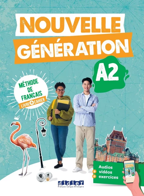 Nouvelle Génération A2 - Livre + Cahier + didierfle.app - Carla Baracco, Luca Giachino - DIDIER