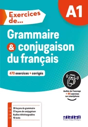 Exercices de... Grammaire et conjugaison A1 - Livre + didierfle.app