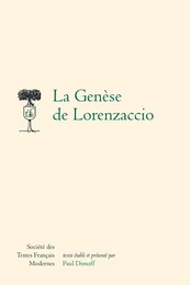 La Genèse de Lorenzaccio