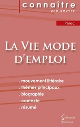 Fiche de lecture La Vie mode d'emploi de Perec (analyse littéraire de référence et résumé complet)