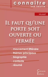 Fiche de lecture Il faut qu'une porte soit ouverte ou fermée (Analyse littéraire de référence et résumé complet)