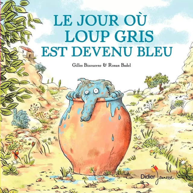 Le jour où loup gris est devenu bleu - poche - Gilles Bizouerne - DIDIER JEUNESSE