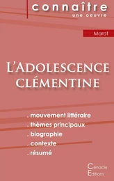 Fiche de lecture L'Adolescence clémentine de Clément Marot (Analyse littéraire de référence et résumé complet)