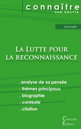 Fiche de lecture La Lutte pour la reconnaissance de Honneth (Analyse philosophique de référence et résumé complet)