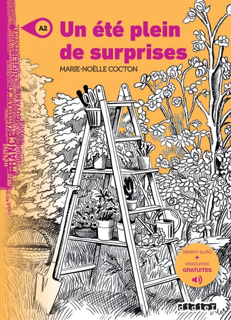 Mondes en VF - Un été plein de surprises - Niv. A2 - Livre + audios - Marie-Noëlle Cocton - DIDIER