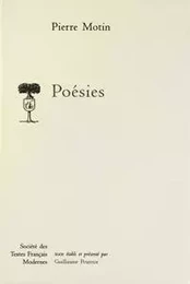 Poésies