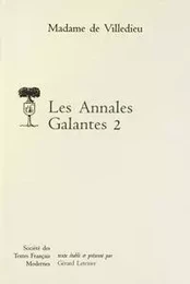 Les Annales galantes - Tome II