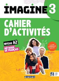 Imagine 3 - Niv. A2 - Cahier + numérique inclus