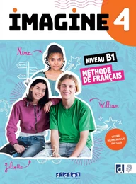 Imagine 4 - Niv. B1 - Livre + numérique inclus