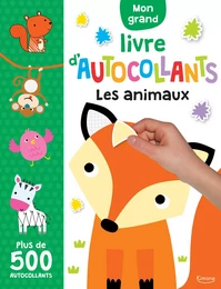 LES ANIMAUX (COLL. MON GRAND LIVRE D'AUTOCOLLANTS)