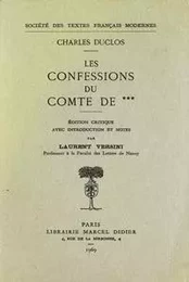 Les Confessions du comte de***