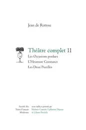 Théâtre complet