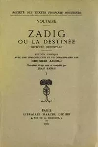 Zadig ou la Destinée I -  Voltaire - STFM