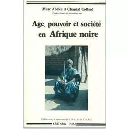 AGE, POUVOIR ET SOCIETE EN AFRIQUE NOIRE