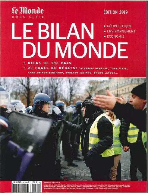 Le bilan du Monde 2019 + Atlas -  Collectif - MONDE HORSERIE