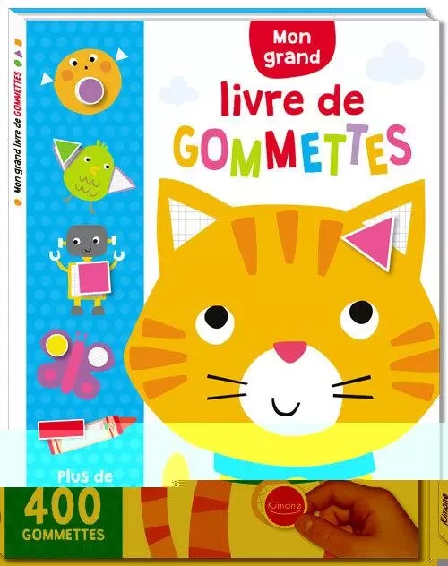 MON GRAND LIVRE DE GOMMETTES NE -  Collectif - KIMANE