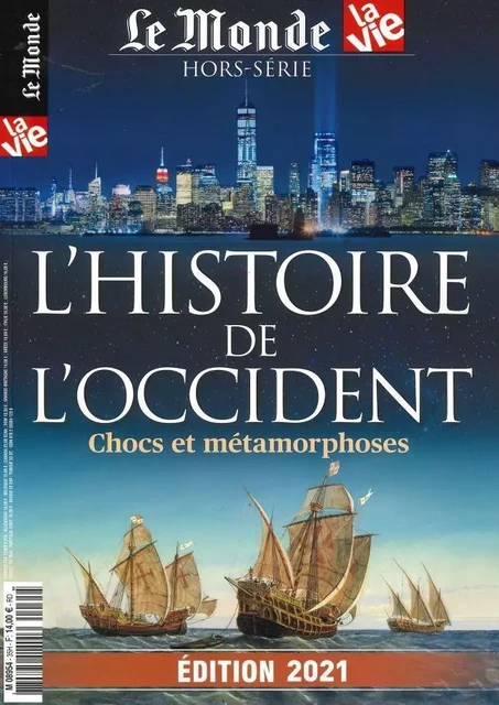 Le Monde/La Vie HS N°35 : Histoire de l´Occident - édition 2021 -  Collectif - MALESHERBES