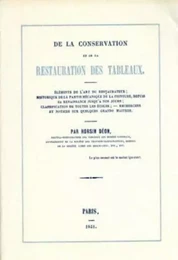 De la conservation et de la restauration des tableaux