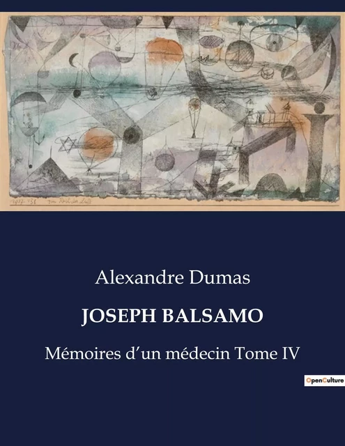 JOSEPH BALSAMO - Alexandre Dumas - CULTUREA