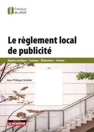 Le règlement local de publicité