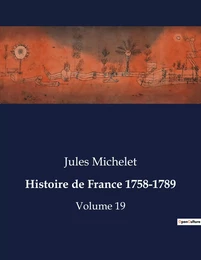 Histoire de France 1758-1789