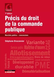 Précis du droit de la commande publique